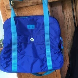 NEW Under Armour armor UA tote, gym bag many pockets NWT